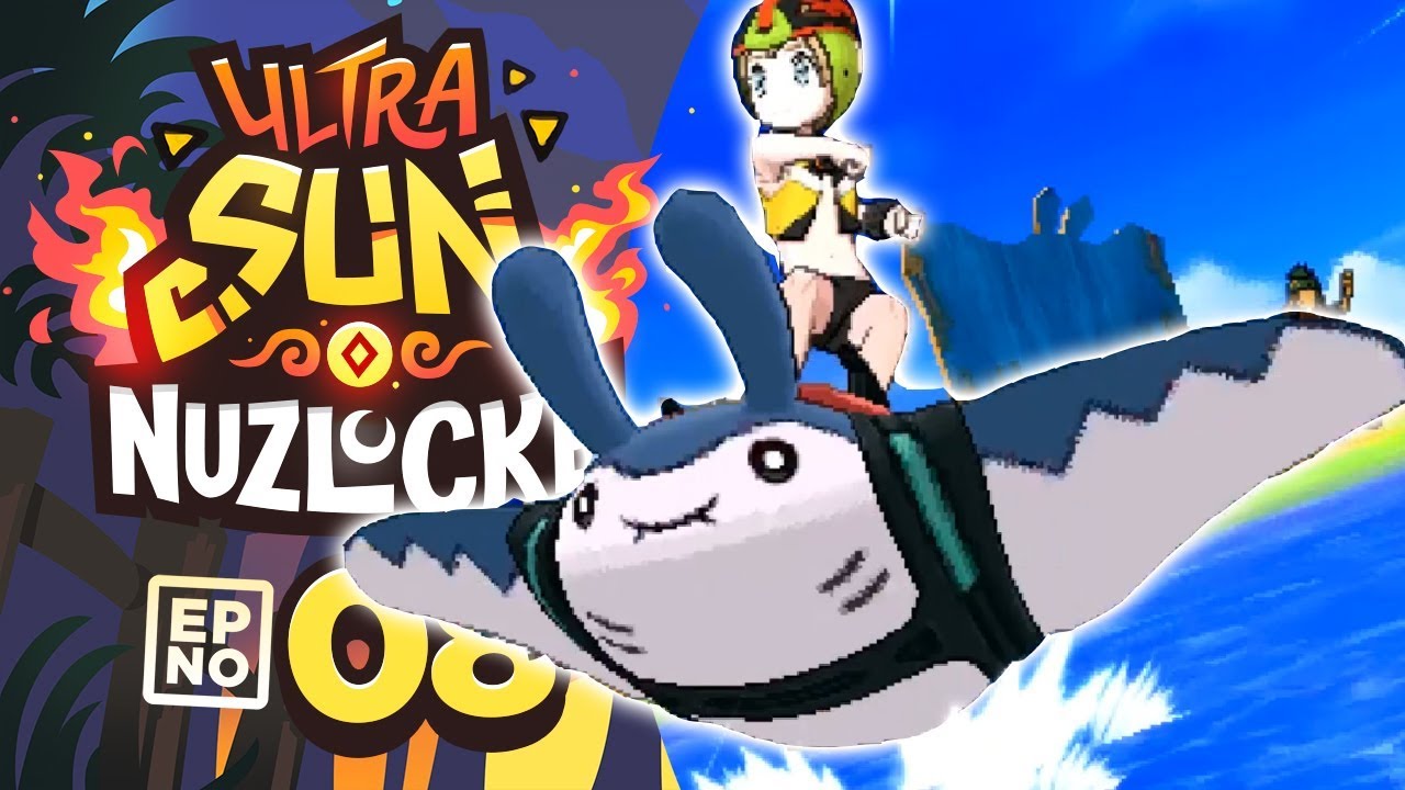 Pok&eacute;mon Ultra Sun & Moon Nuzlocke! PART 8 - MANTINE SURF = BEST MINIGAME