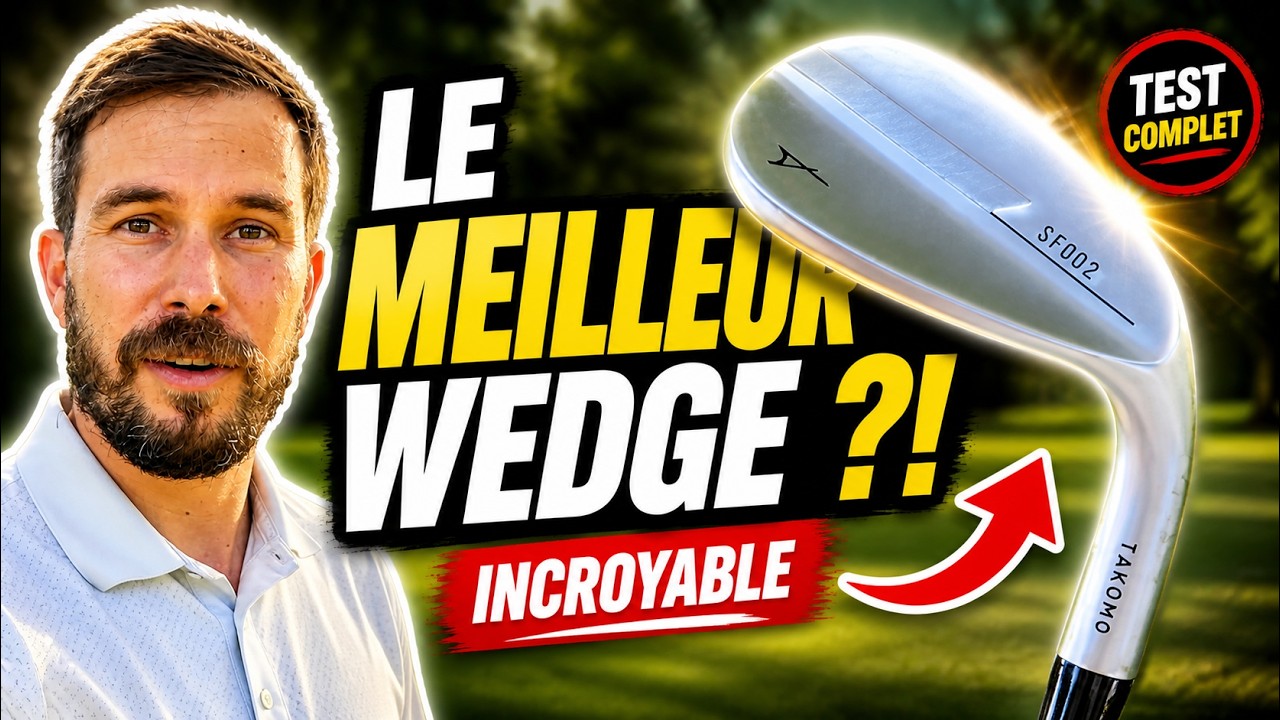 Je teste les tout nouveaux wedges TAKOMO (SF002)