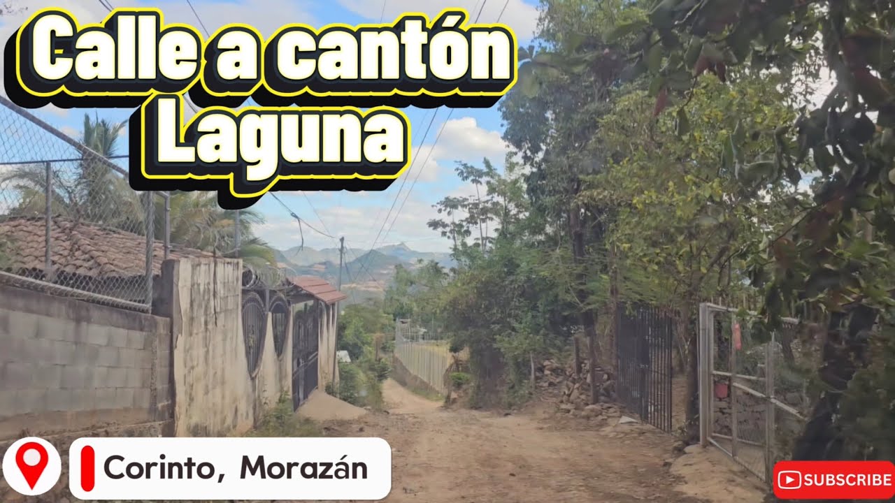 Calle Hacía Cantón  Laguna, Corinto, Morazan 