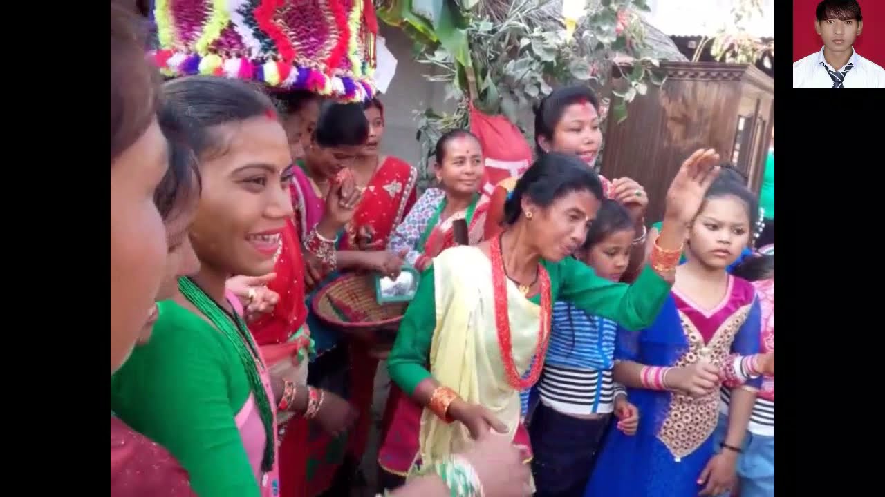 हमार थारु जातिन के बबाल बरात ओ बैण्ड बाजा के नाच Tharu wedding Band Baja Dance 2074