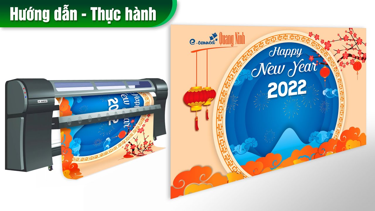 Hướng dẫn thiết kế in backdrop khổ lớn | Design large size printing