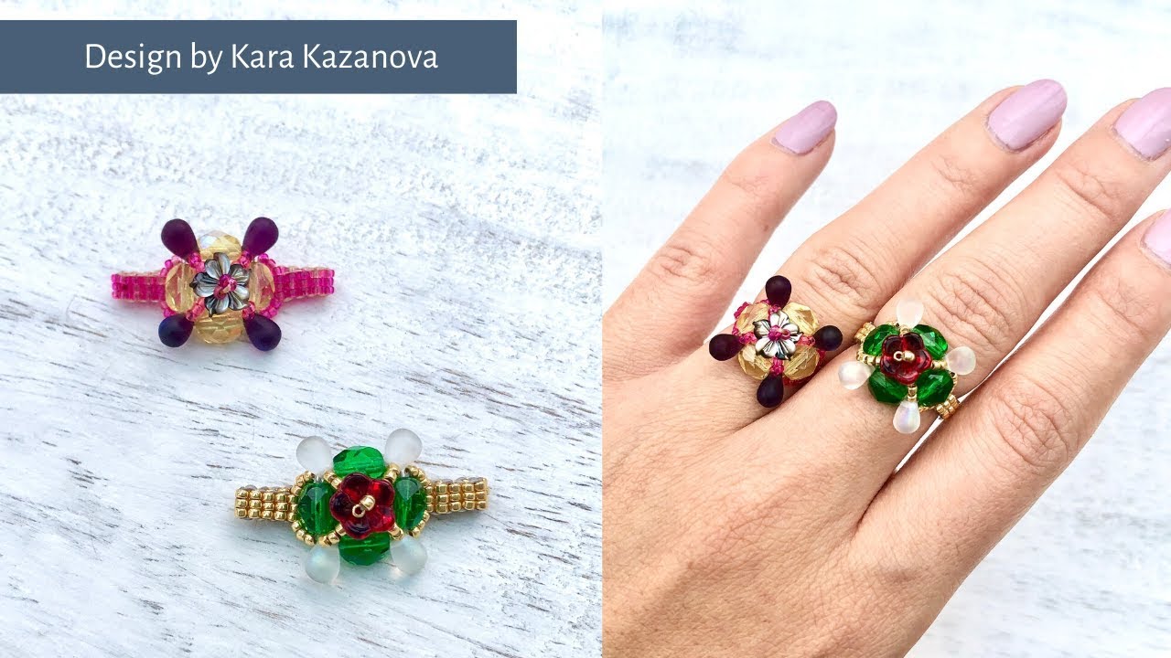 Spring Ring Tutorial | 10 minute DIY ring | Simple Beaded Ring