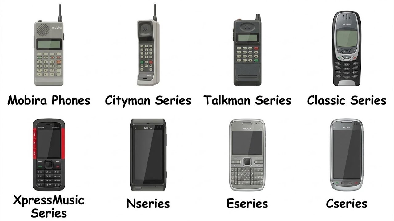 Every Nokia Phone Series Explained in 3 Minutes!