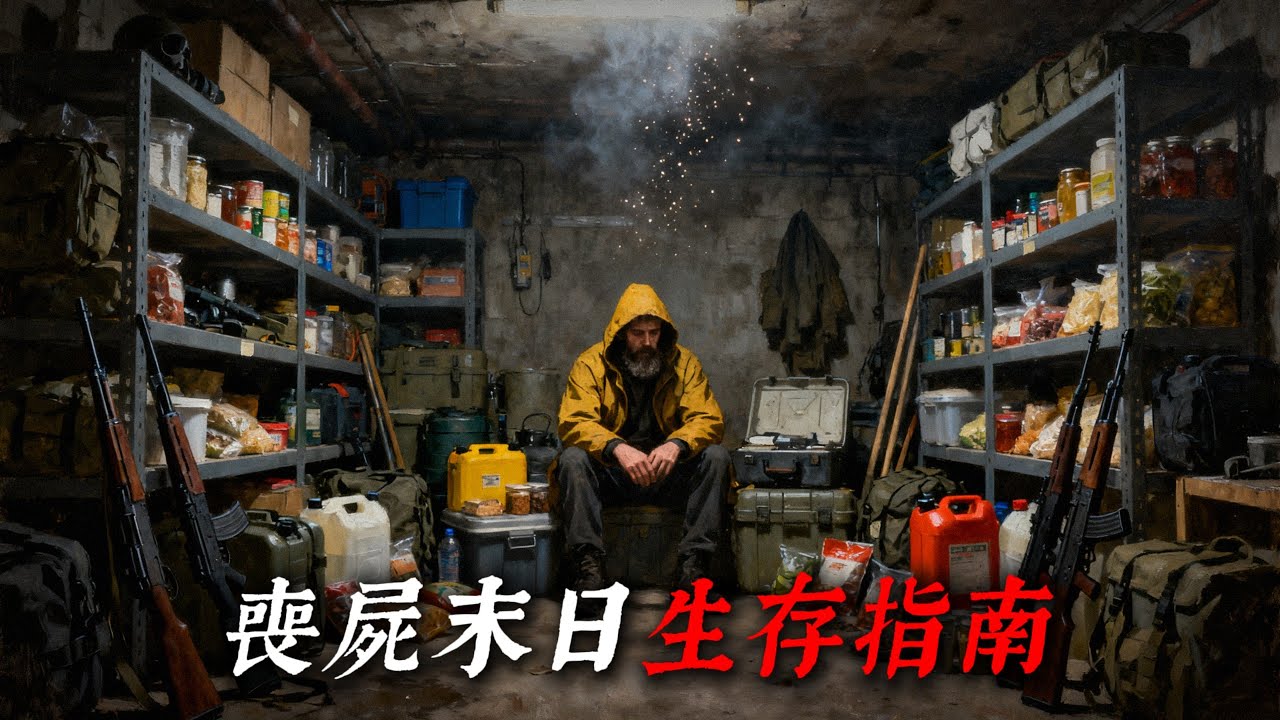 【第一集】我是一個末日準備者，如何在喪屍爆發初期倖存下來💡燈下怪談💡
