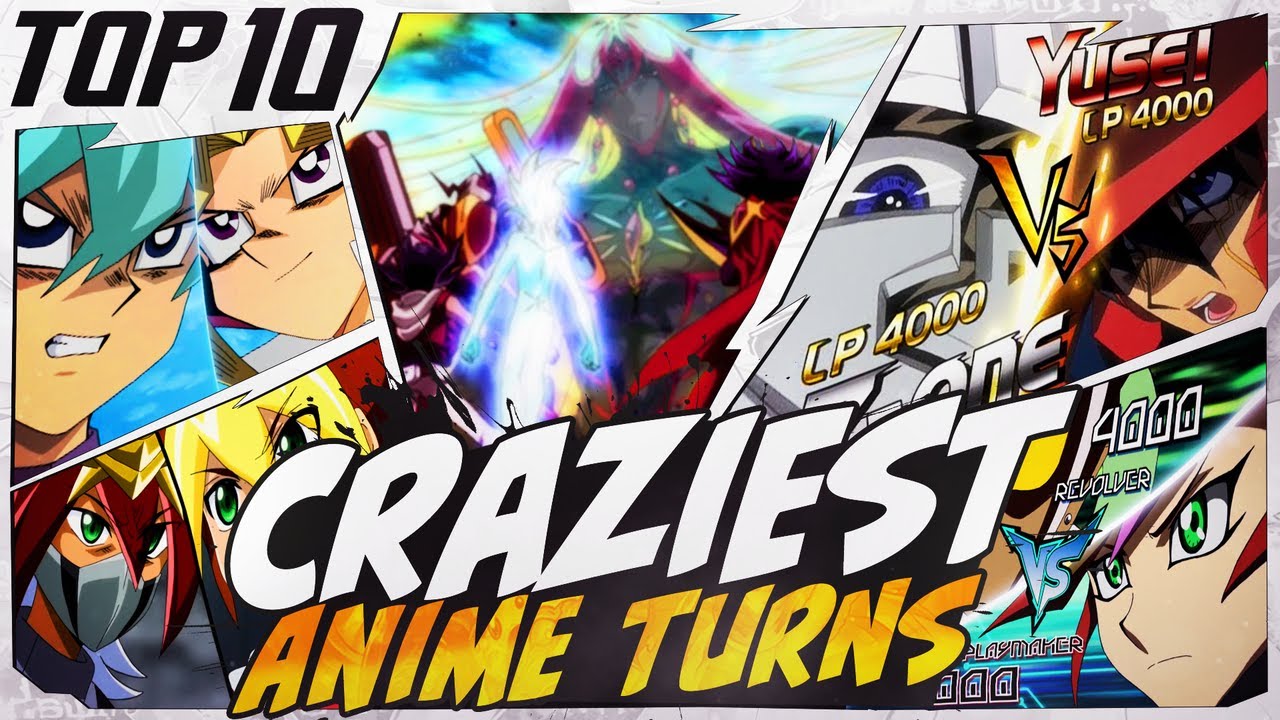 ТОП-10: САМЫЕ БЕЗУМНЫЕ ПОВОРОТЫ в Yu-Gi-Oh