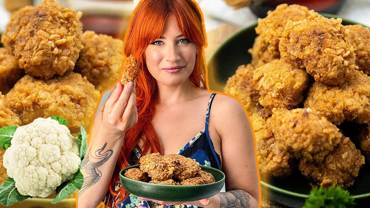 The Best CAULIFLOWER WINGS...With Cereal?!