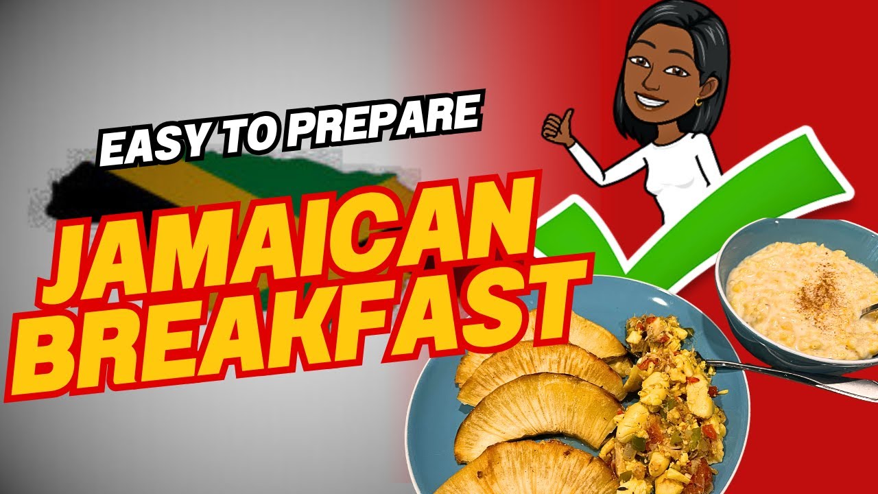 JM Jamaican Breakfast | Ackee & Saltfish | Hominy Corn Porridge