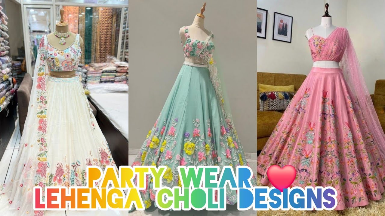 party wear lehenga choli design latest lehenga choli design for girls#Al tv fashion #viralvideo