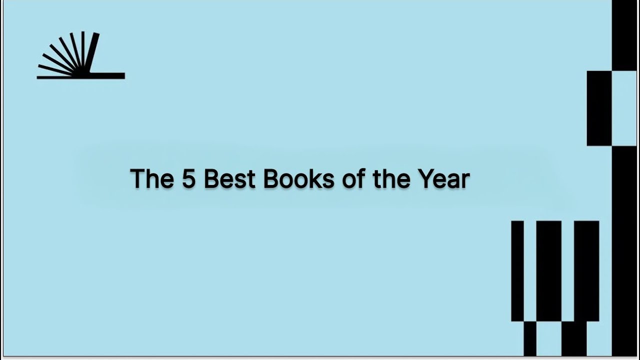 The 5 Best Books of the Year