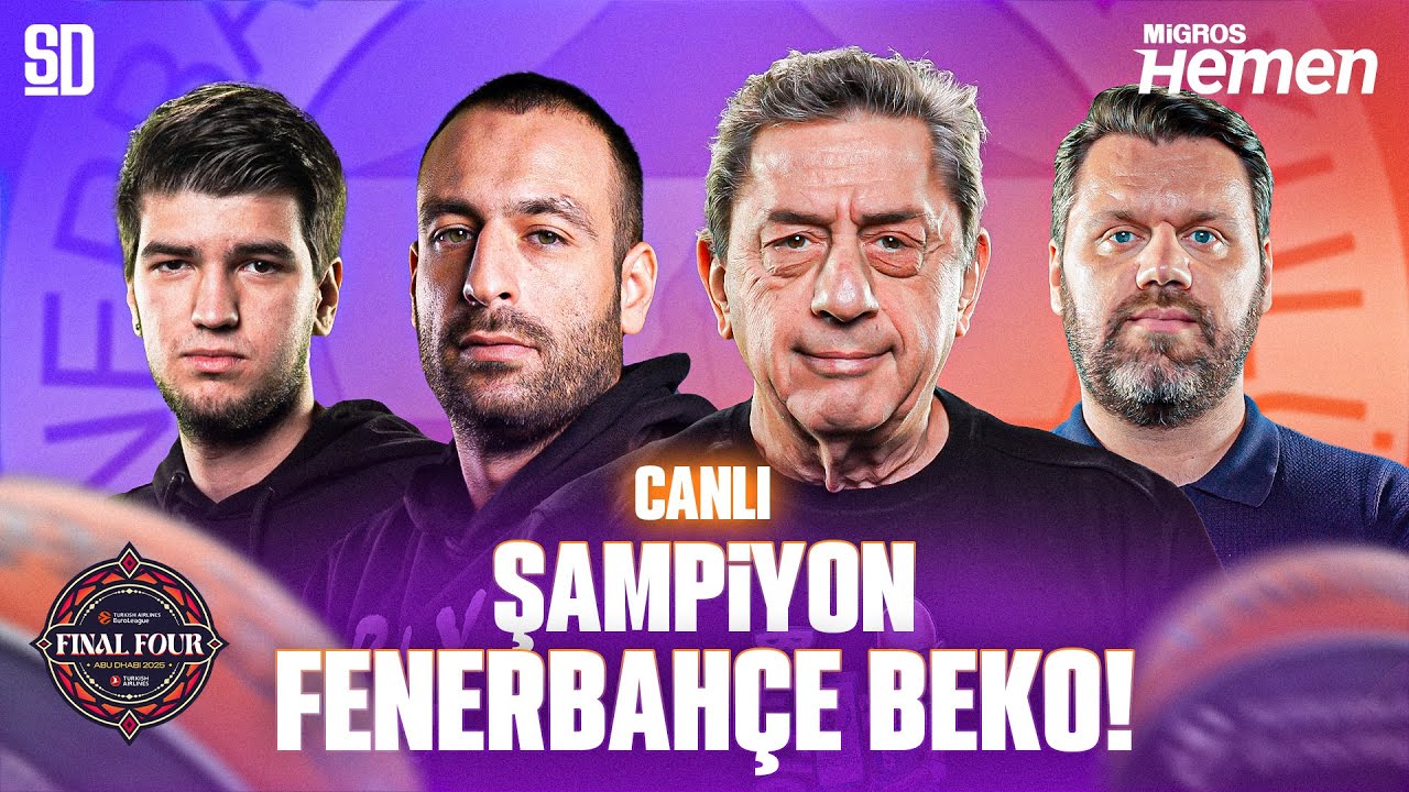 ŞAMPİYON FENERBAHÇE BEKO! Monaco 70-81 Fenerbahçe Beko | Euroleague Şampiyonluk Maçı