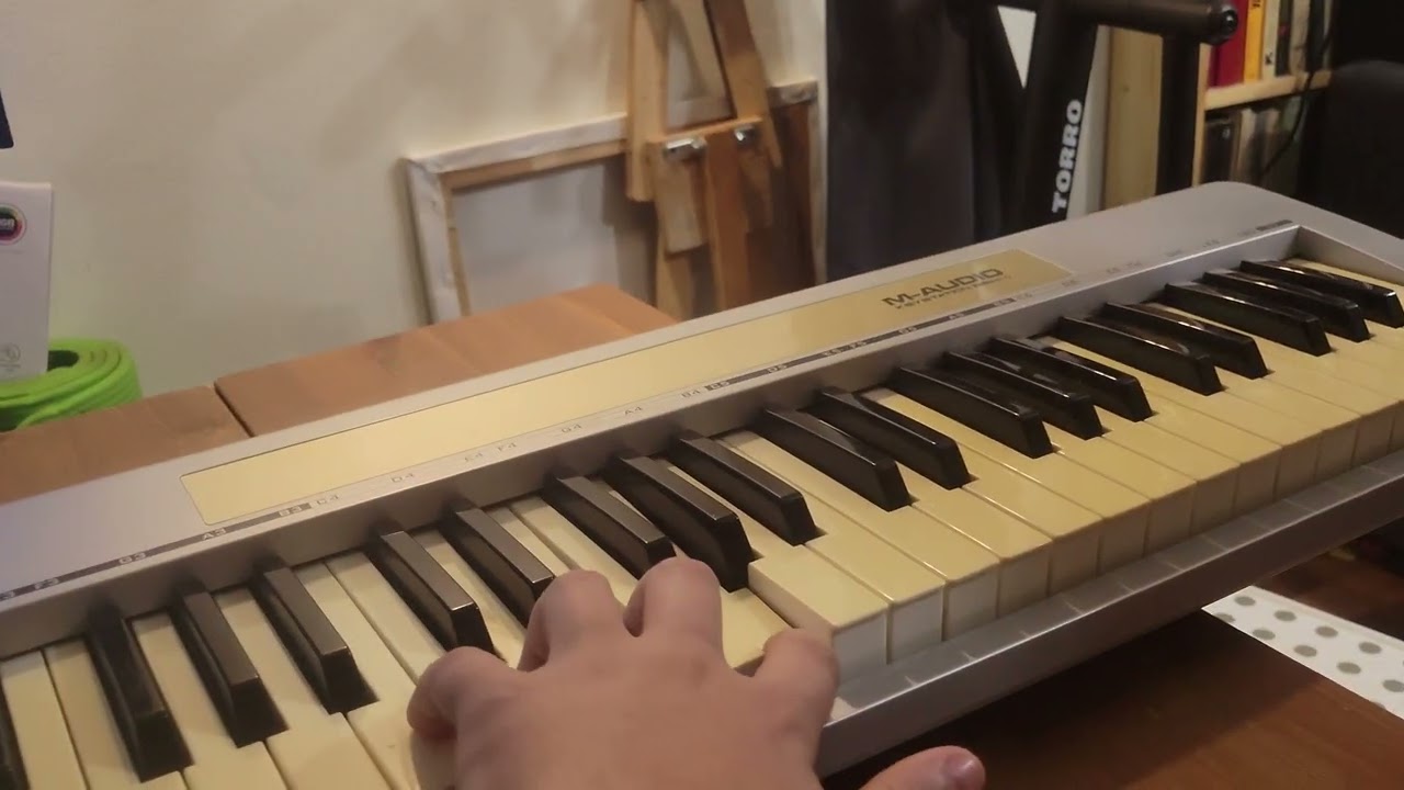M-Audio keystation 88es. FL-Studio 12