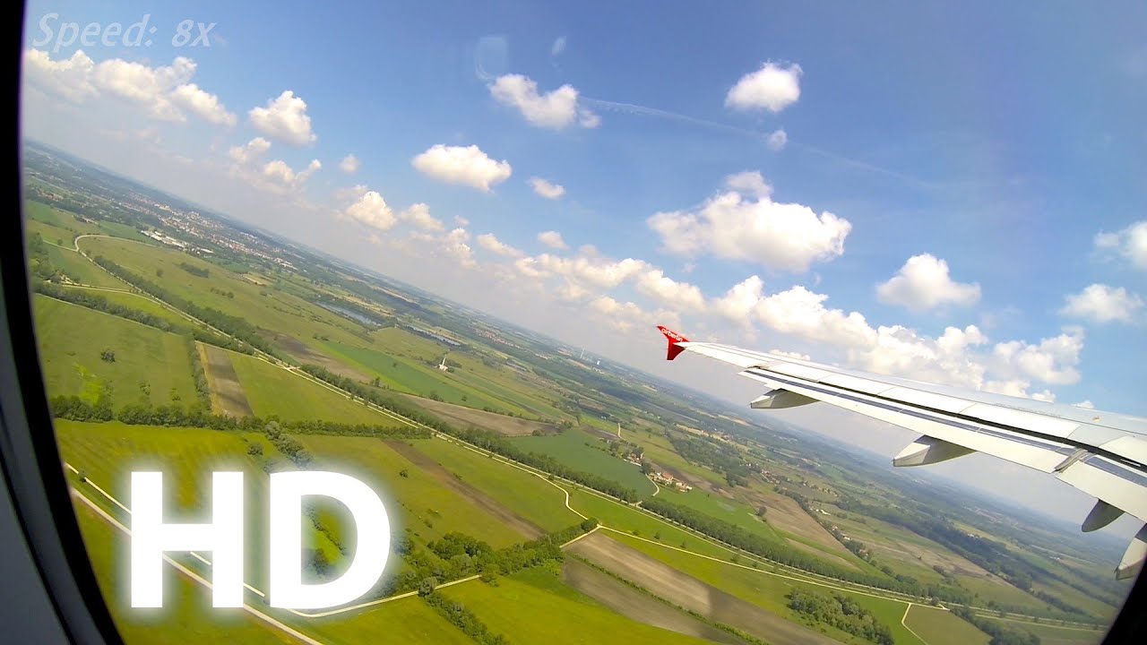 Across Germany pt.I : MUNich-DUSseldorf Full-Flight TimeLapse. GoPro Hero3 HD 1080p