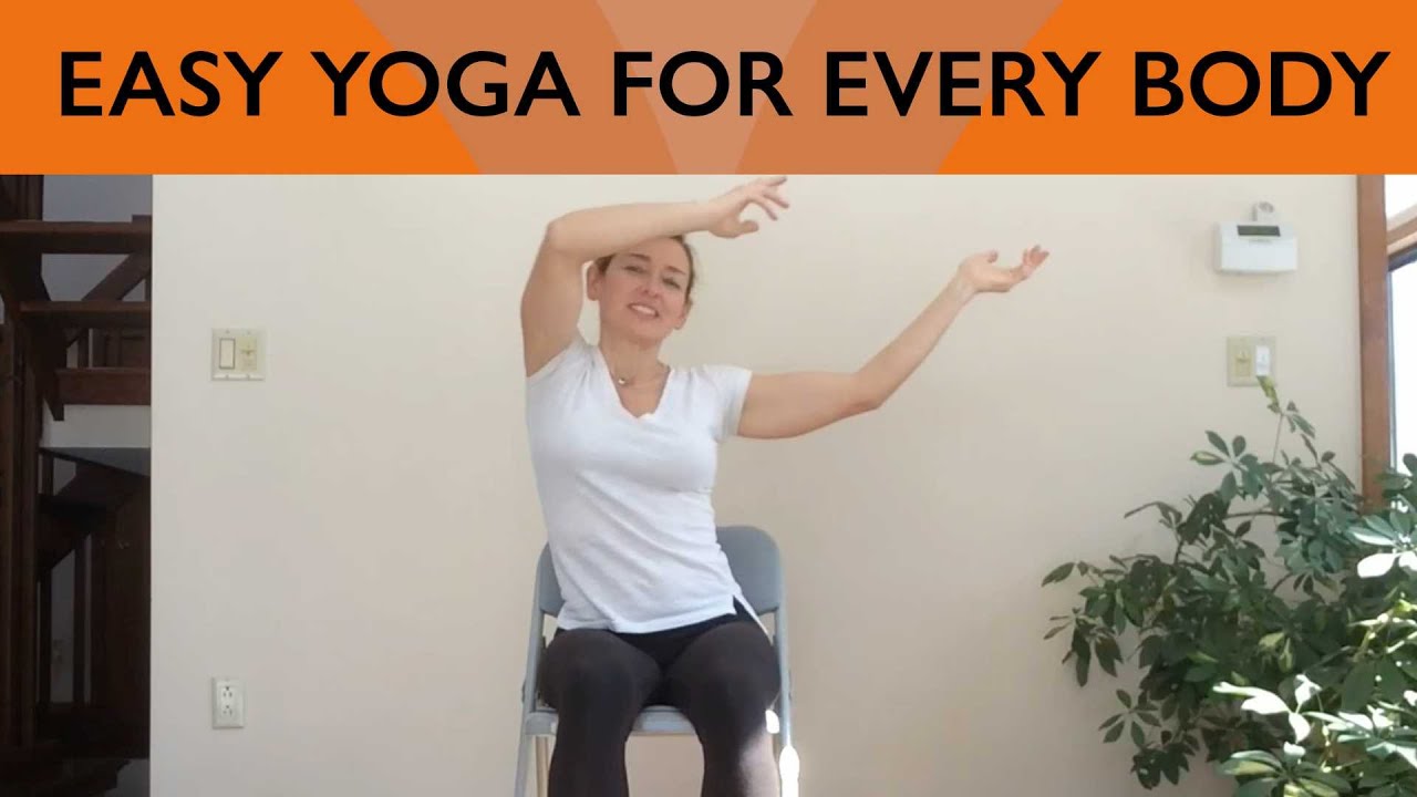 Fun and Playful - Viki Boyko leads this 30-min Chair Yoga Seated class - Yoga Vista Academy Grad