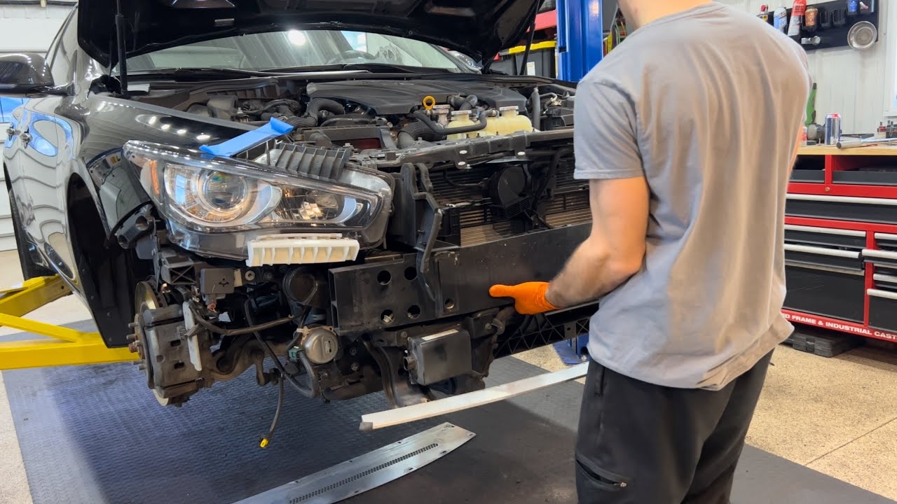 Q50 Q60 VR30 AMS HEAT EXCHANGER STEP BY STEP IN UNDER 10 mins…