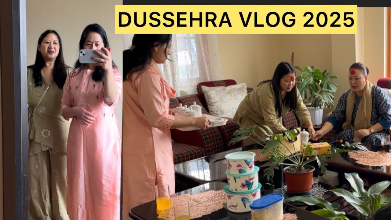 LATE POST CELEBRATING DASAI✨VLOG 2025✨NEPALI FESTIVAL 