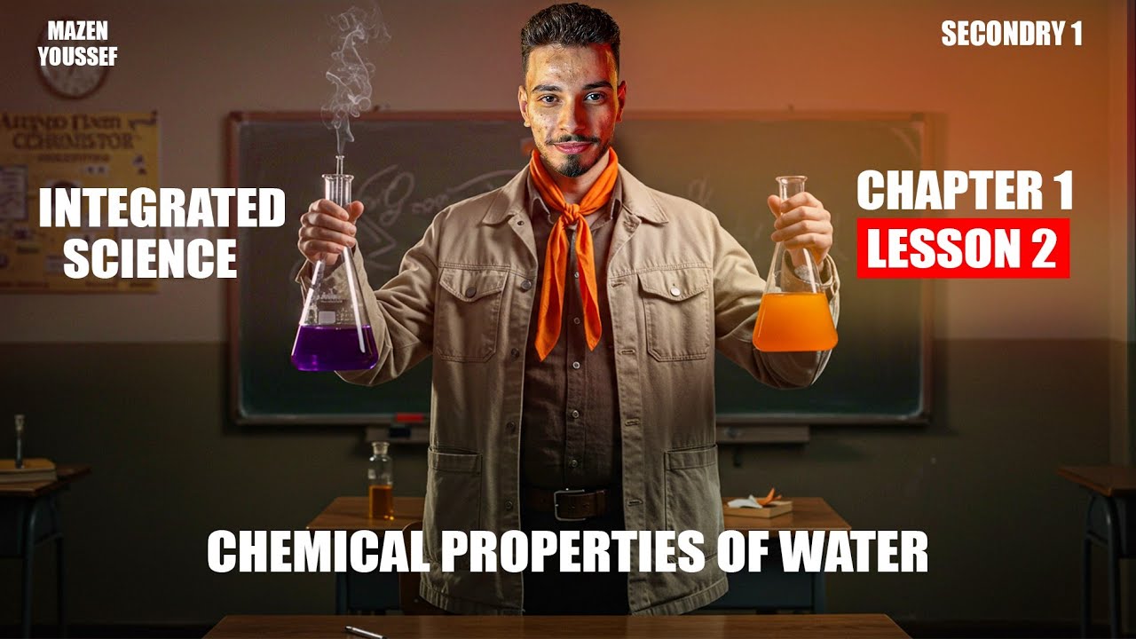 اولي ثانوي لغات  ترم اول Aquatic ecosystem Chemical properties of water Integrated science