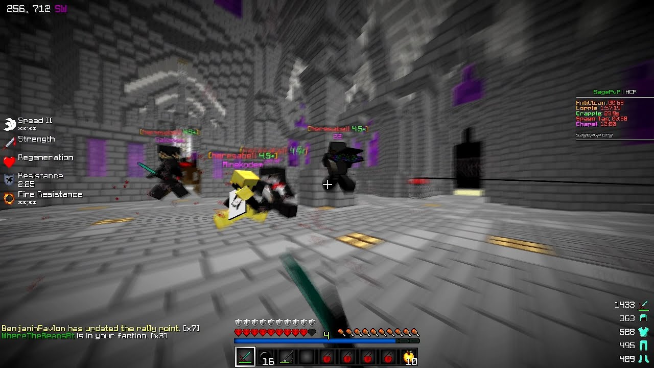DESTROYING F-TOP #1 👑 | Minecraft HCF