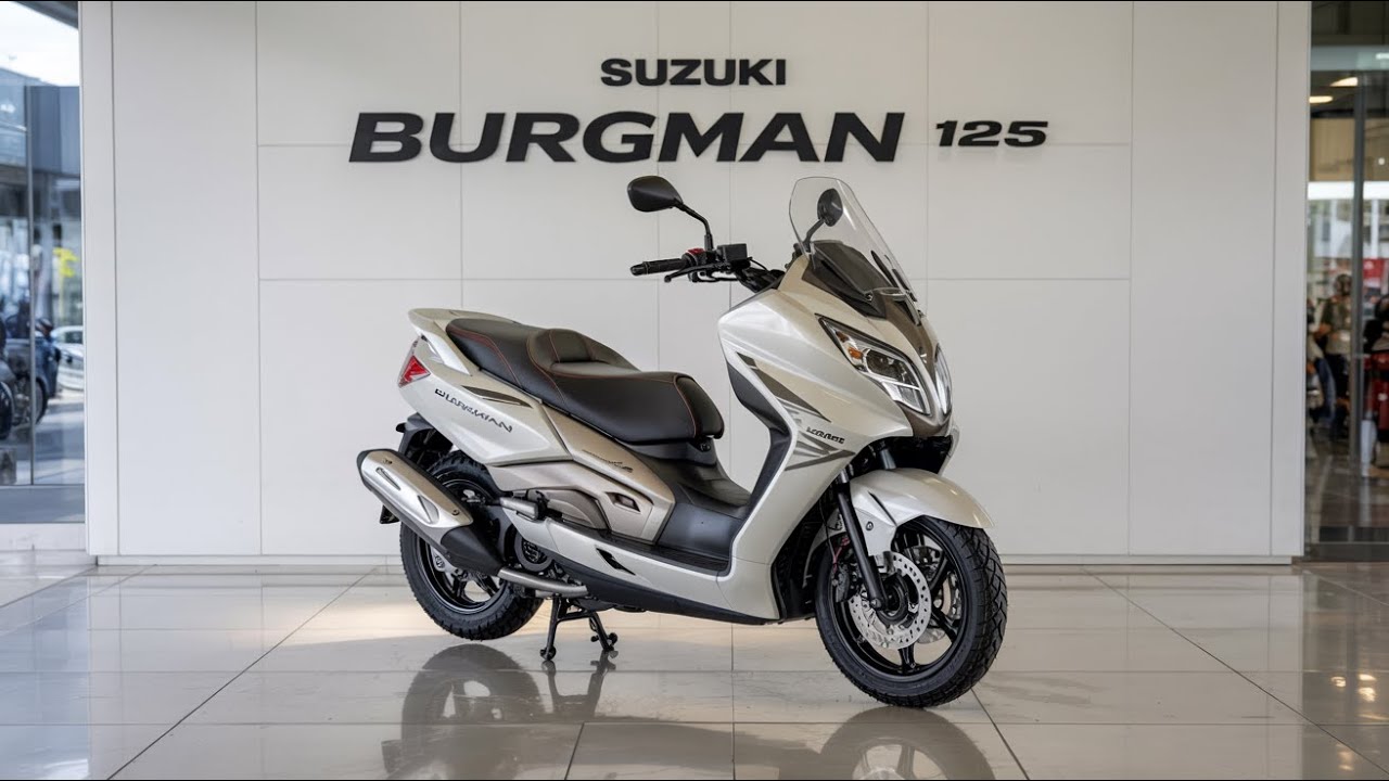Finally Launched! 2026 Suzuki Burgman 125 – The Ultimate City Scooter You NEED to See!