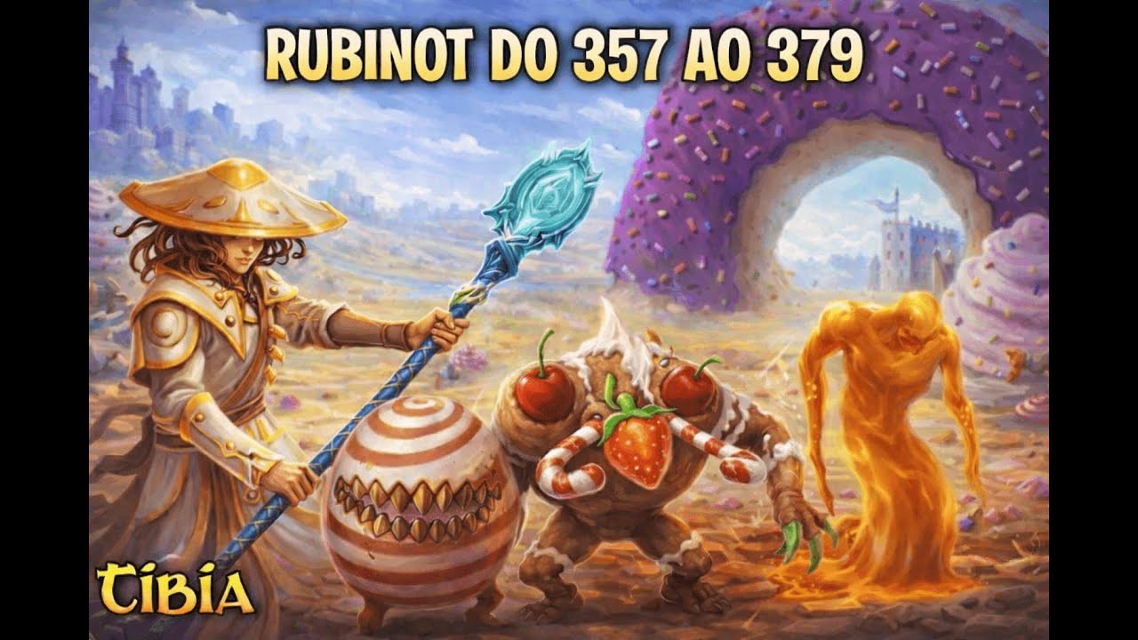 FARMANDO COIN COM RUBINOT EM NOVO SERVIDOR  - SERENIA DIA6 MONK DO 357 ao 379 - FARMEI 125COINS