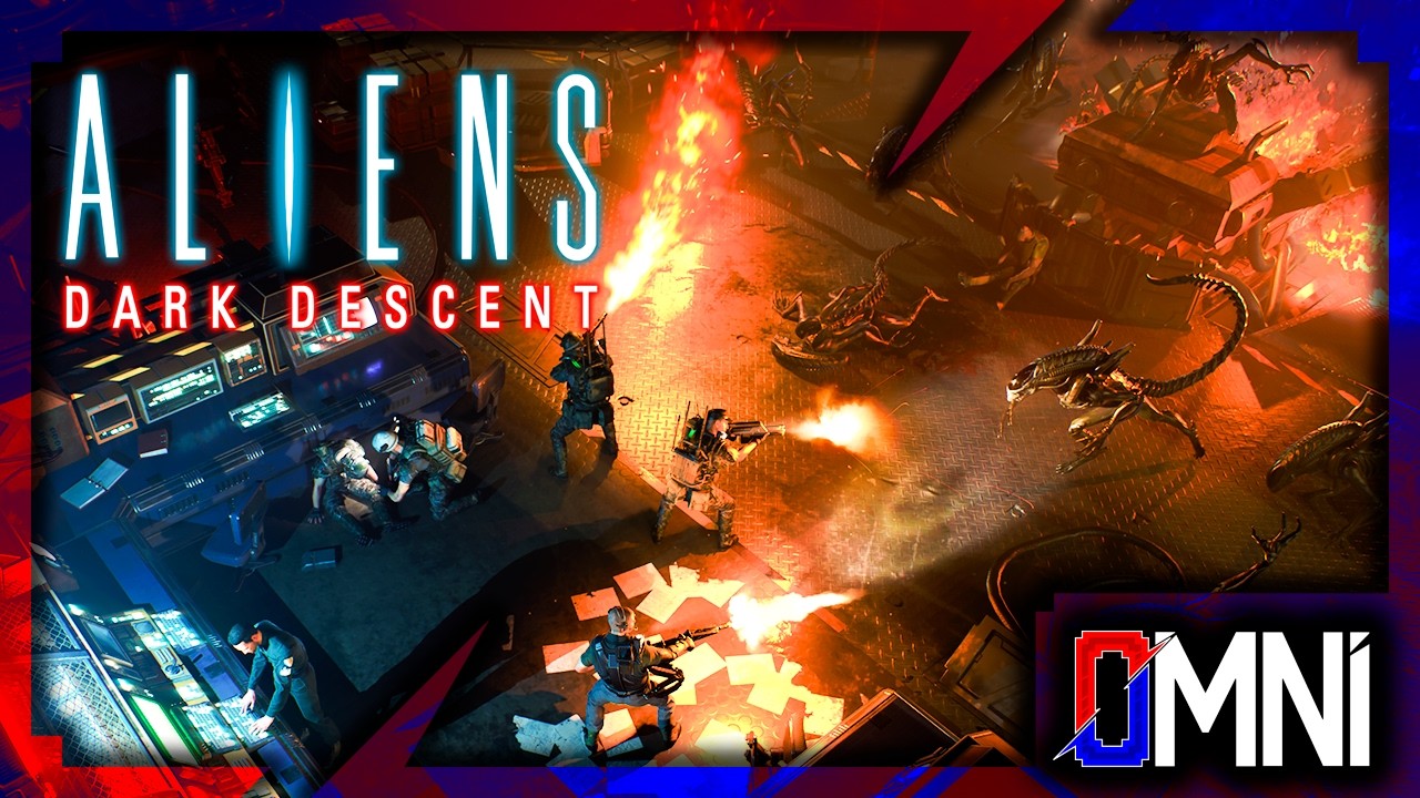 🔴Bancando os Dedetizadores Espaciais! - Aliens: Dark Descent [Live 07]🔵