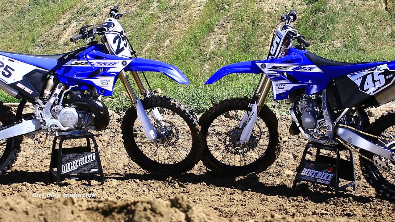 2016 Yamaha YZ 125 & YZ250 2 strokes head to head - Dirt Bike Magazine