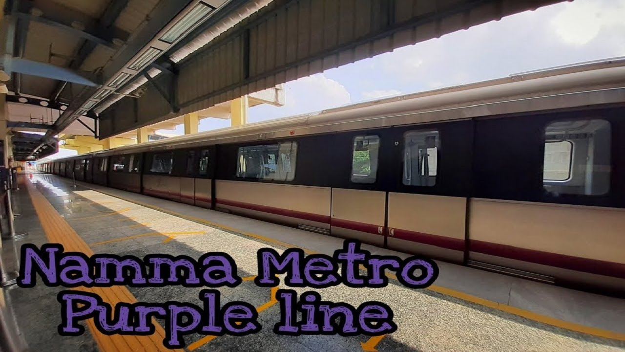 Ride through Purple line of Namma Metro !