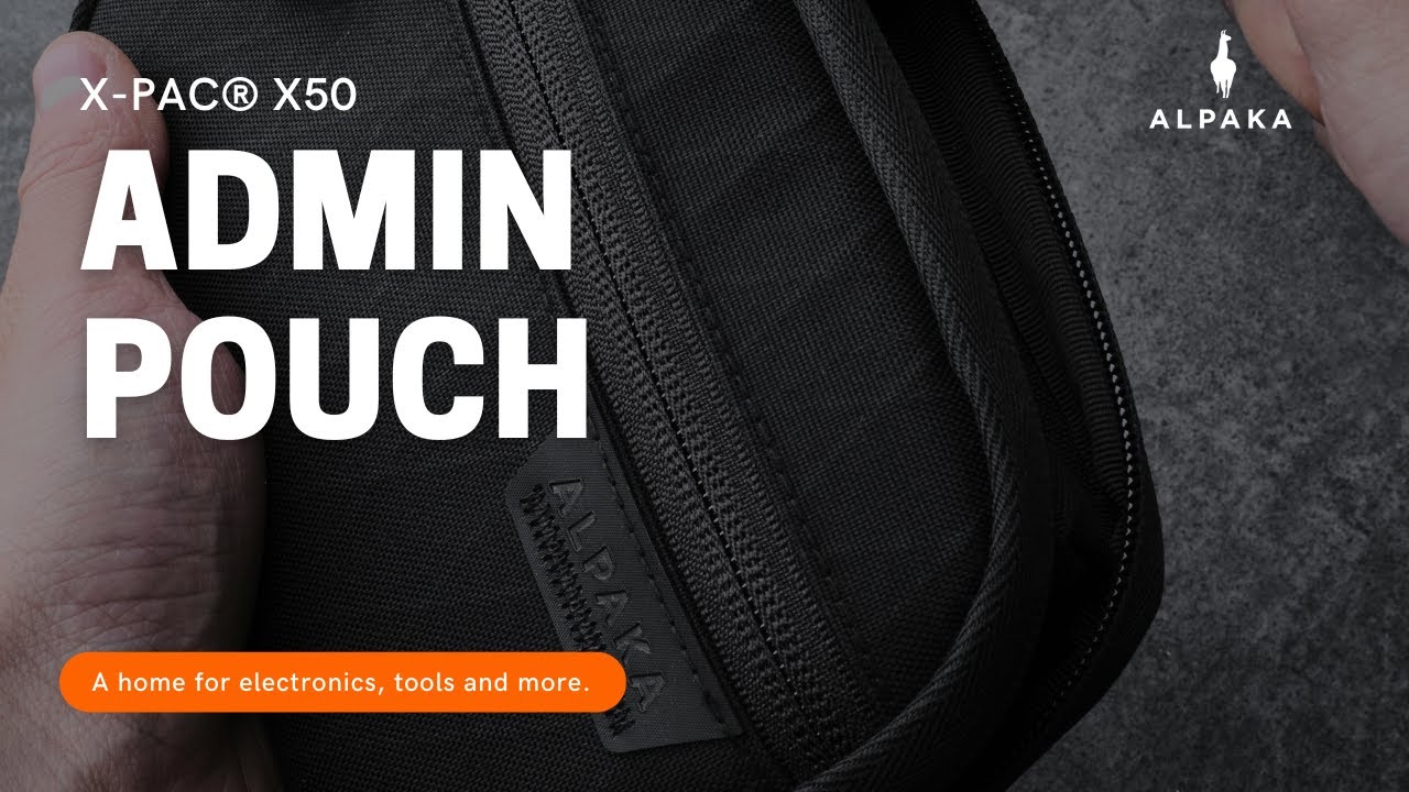 Admin Pouch #alpakagear #keepmovingforward #tech