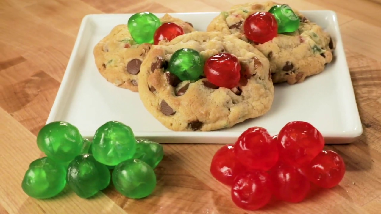Paradise Fruit Cherry Chocolate Chip Cookies