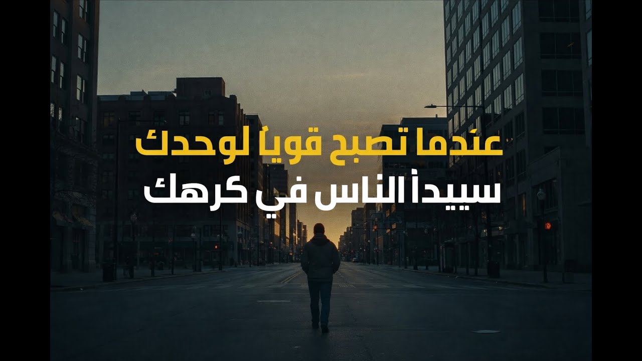 عندما تصبح قويًا لوحدك | سيبدأ الناس في كرهك 🥇