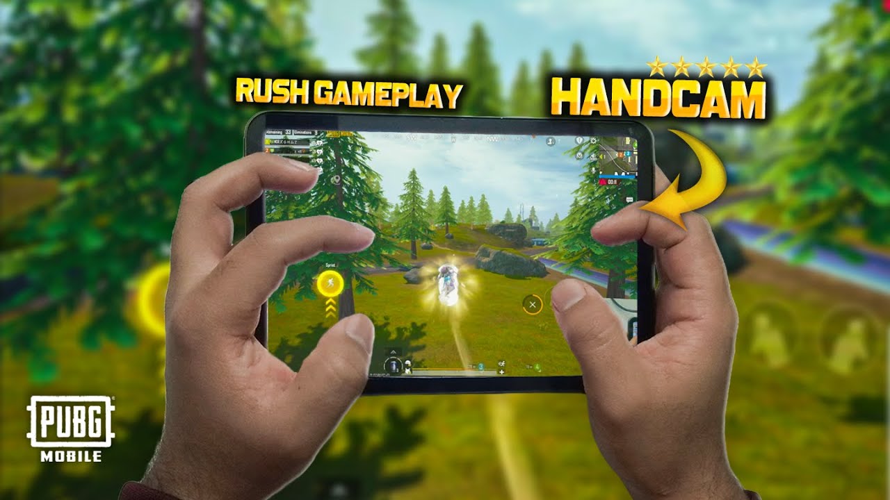 iPad Mini 6 HANDCAM 🔥 PUBG TEST/GYRO Gameplay🥶