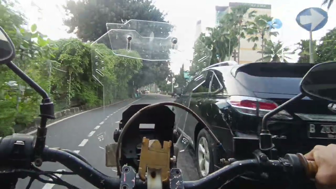 Aftet rain in jakarta 