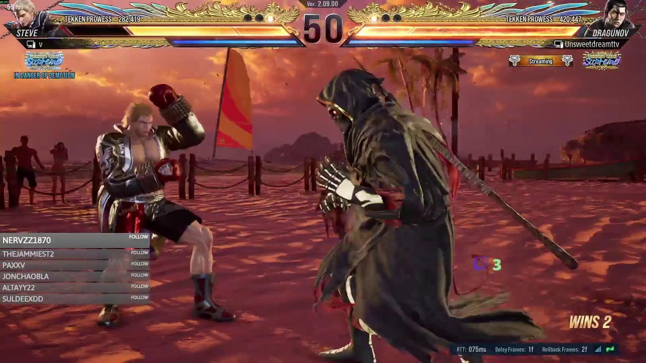 Unsweetdream Tekken 8 Yayını