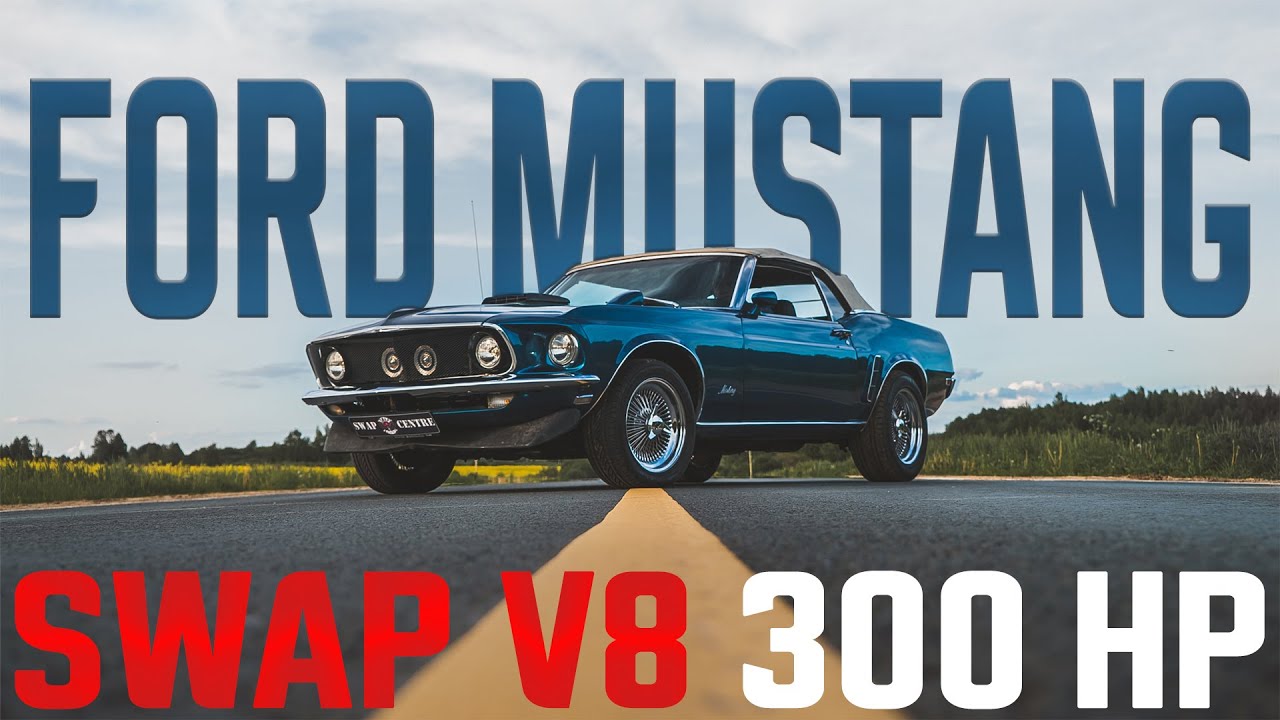 FORD MUSTANG V8 , 300HP , 3UZ-FE TOYOTA!