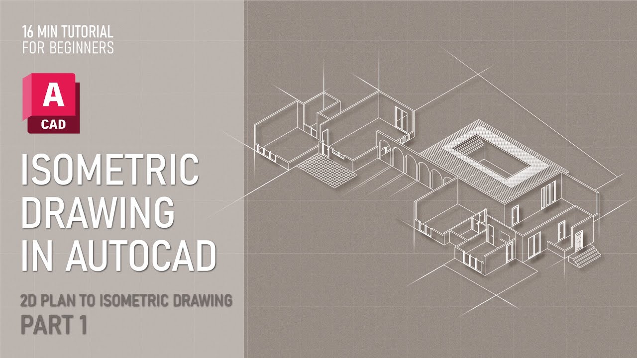 Учебное пособие по созданию изометрических чертежей в AutoCAD | От 2D-плана к изометрическому чер...