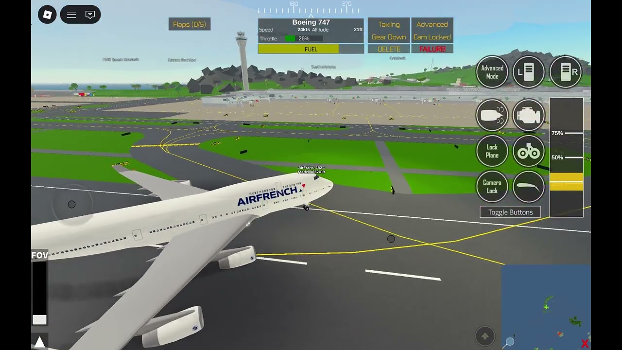 Pilot training simulator Pt 3
