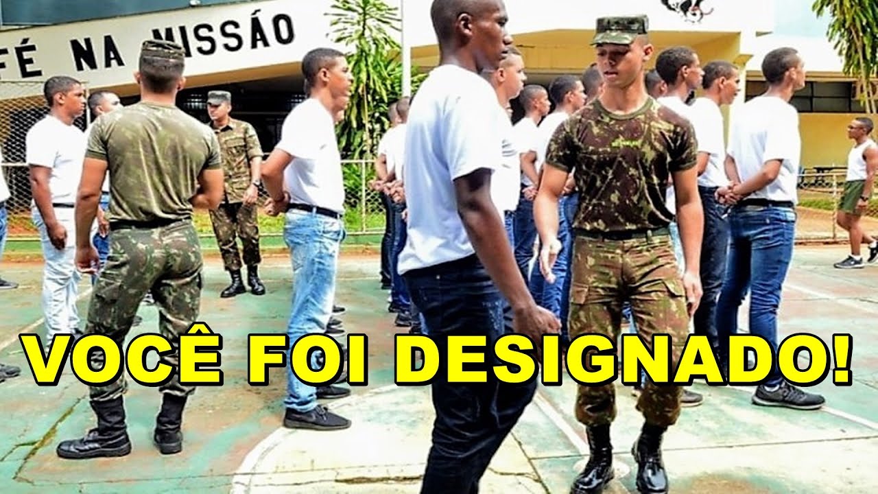 VOCÊ FOI DESIGNADO CONSCRITO 2007!
