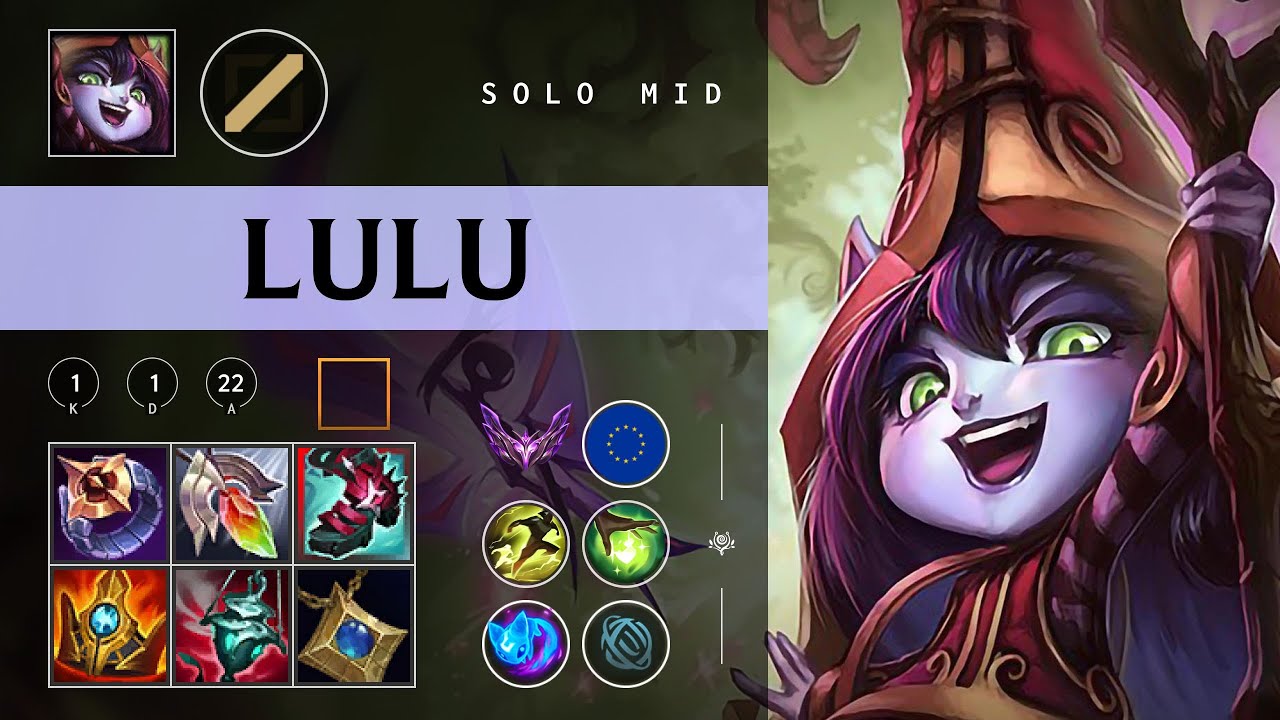 Lulu Mid vs Viktor - EUW Master Patch 26.02