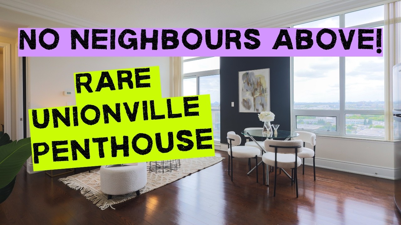 Penthouse perfection: Downtown Markham's Best!