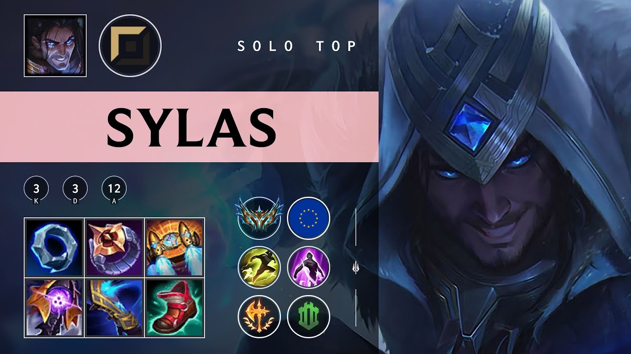 Sylas Top vs Sion - EUW Challenger Patch 25.22