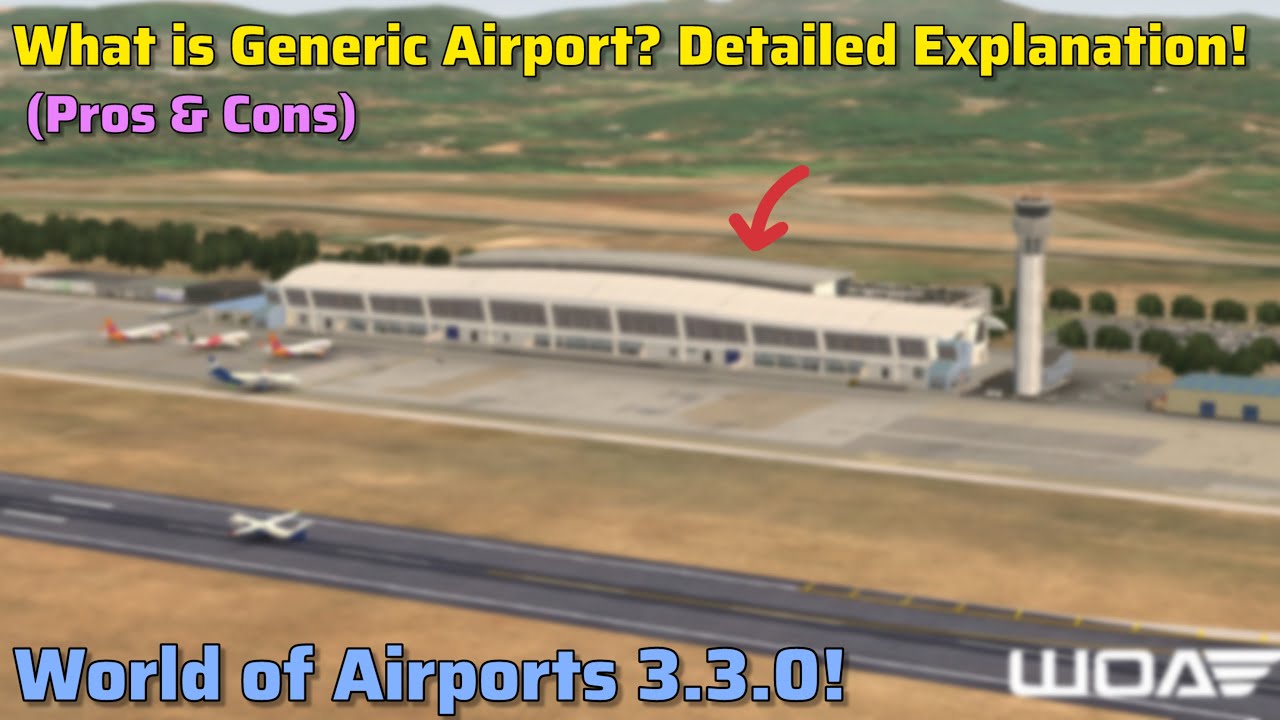 Generic Airport Explained - World of Airports 3.3.0!