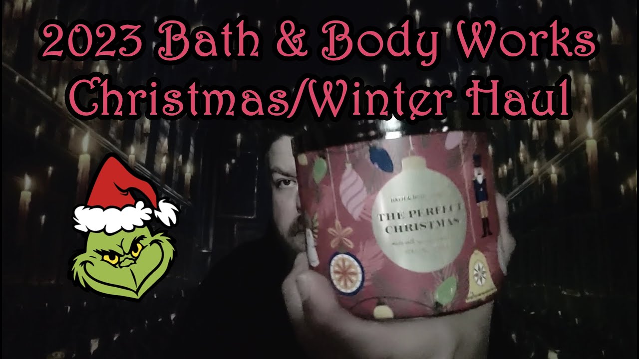 2023 Bath & Body Works Christmas / Winter Candle Day Haul ~ Cold Sniff