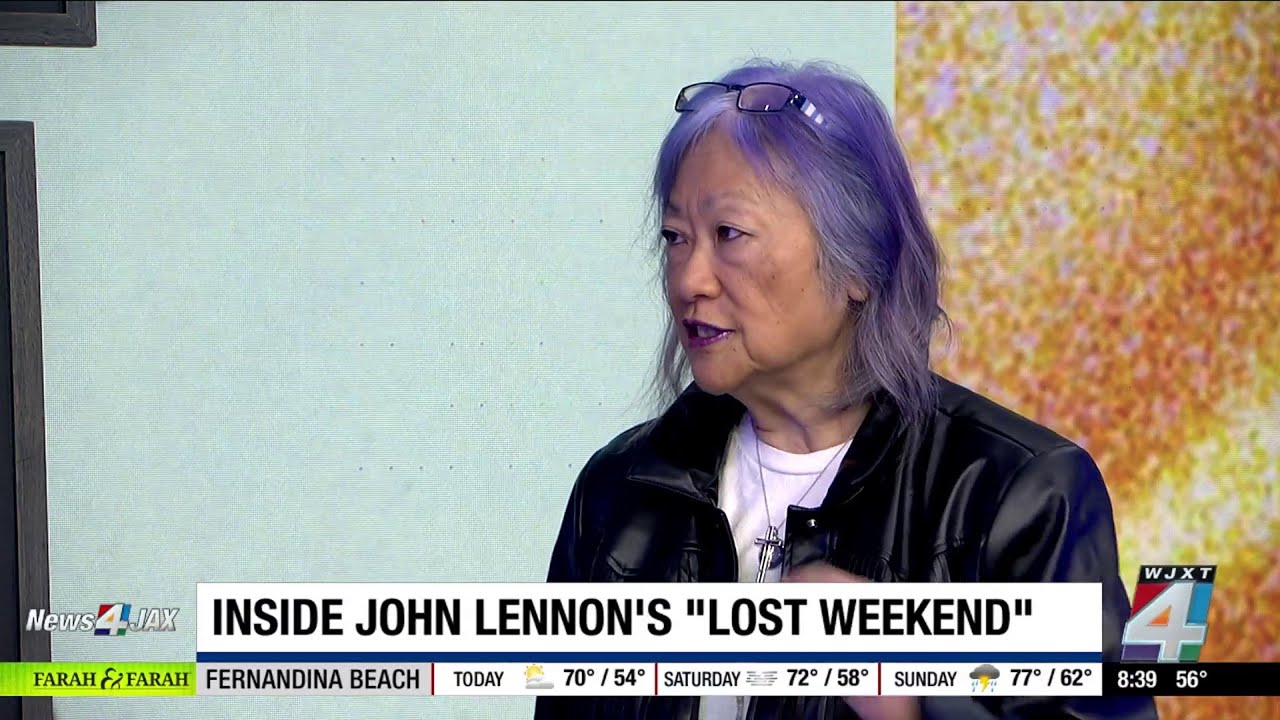 May Pang, John Lennon's lover during his 'Lost Weekend' era shows candid photos of the musician