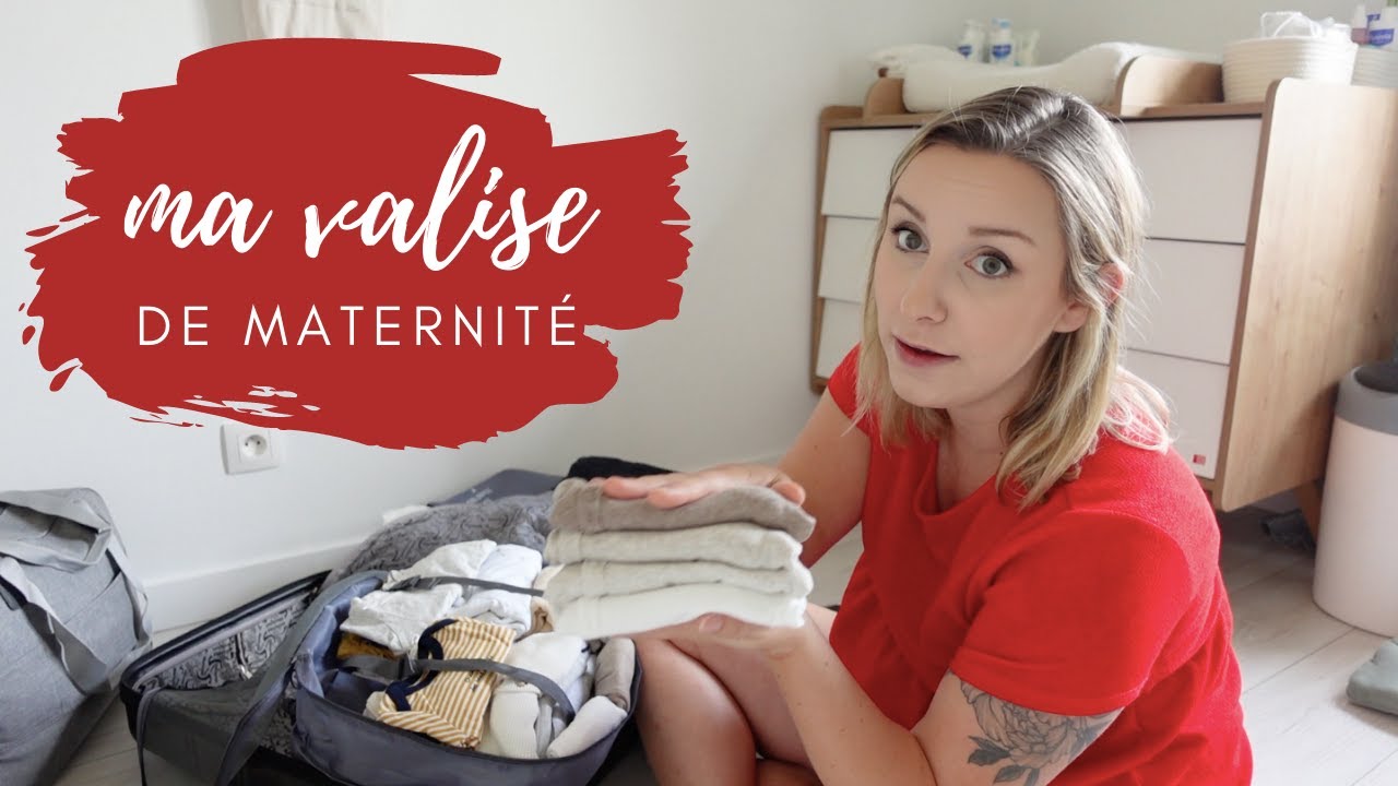 MA VALISE DE MATERNITÉ (et j'ai un peu abusé...)