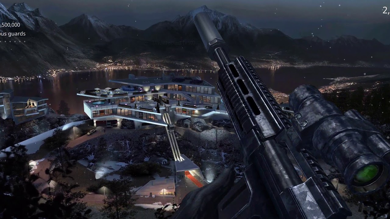 Hitman Sniper - Get a score of 5500000 without raising guard suspicion. Kill Colin Ningbo - HUYLQ