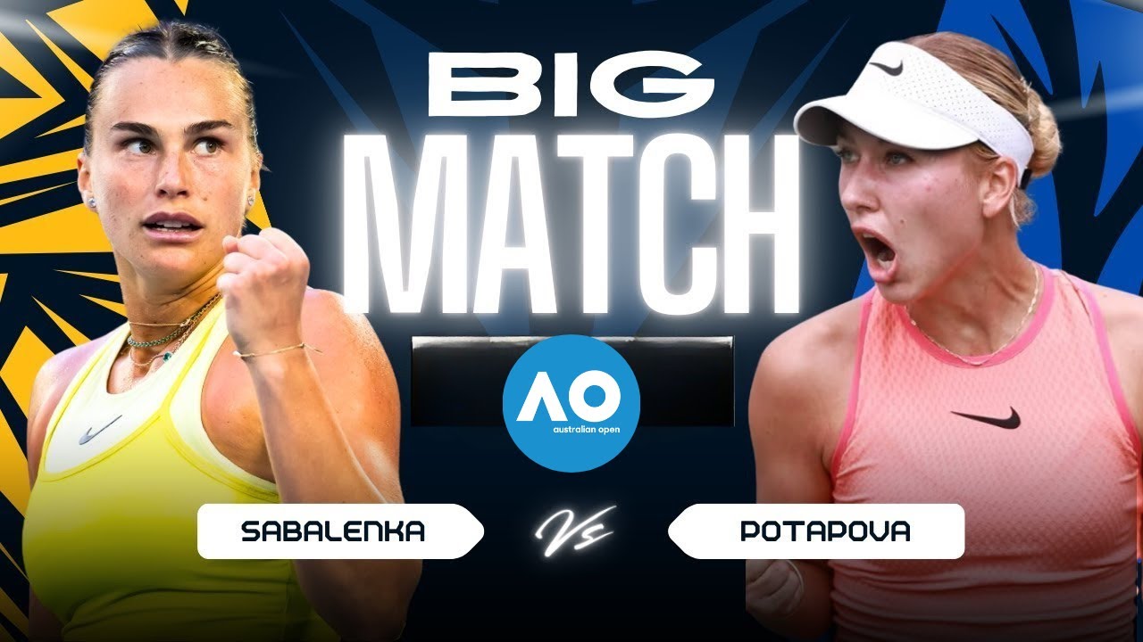 Aryna Sabalenka vs Anastasia Potapova | 2026 Australian open  Round 32| WTA Match Highlights