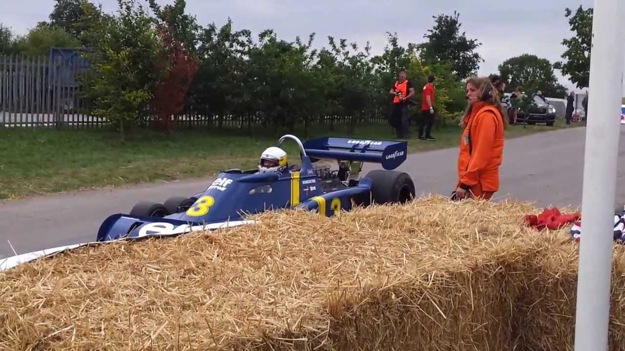 Jody Scheckter's Historic Formula 1 cars at CarFest South 2013