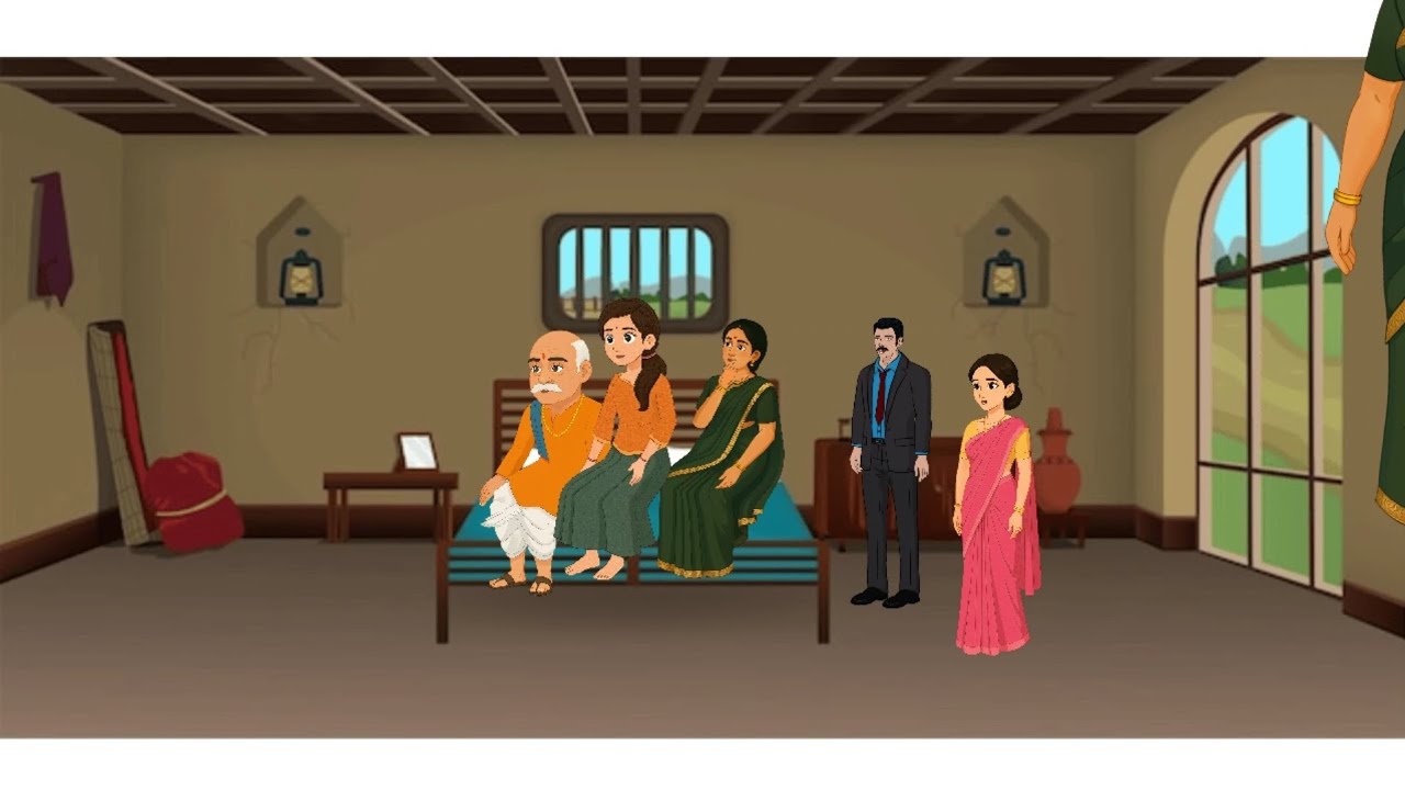 ప్రేమ, ఆప్యాత తో కుటుంబం / moral story/grand parents story