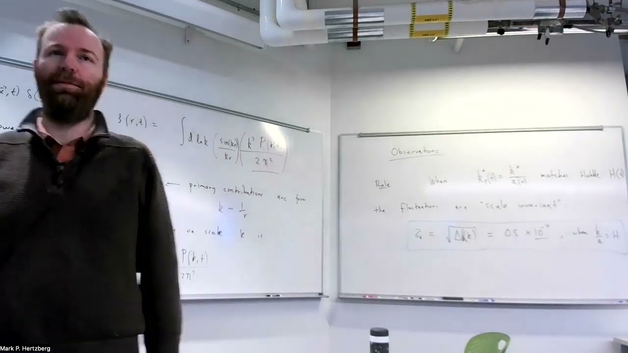 Cosmology, Lecture 20 - Power Spectrum and Causal Structure of Universe