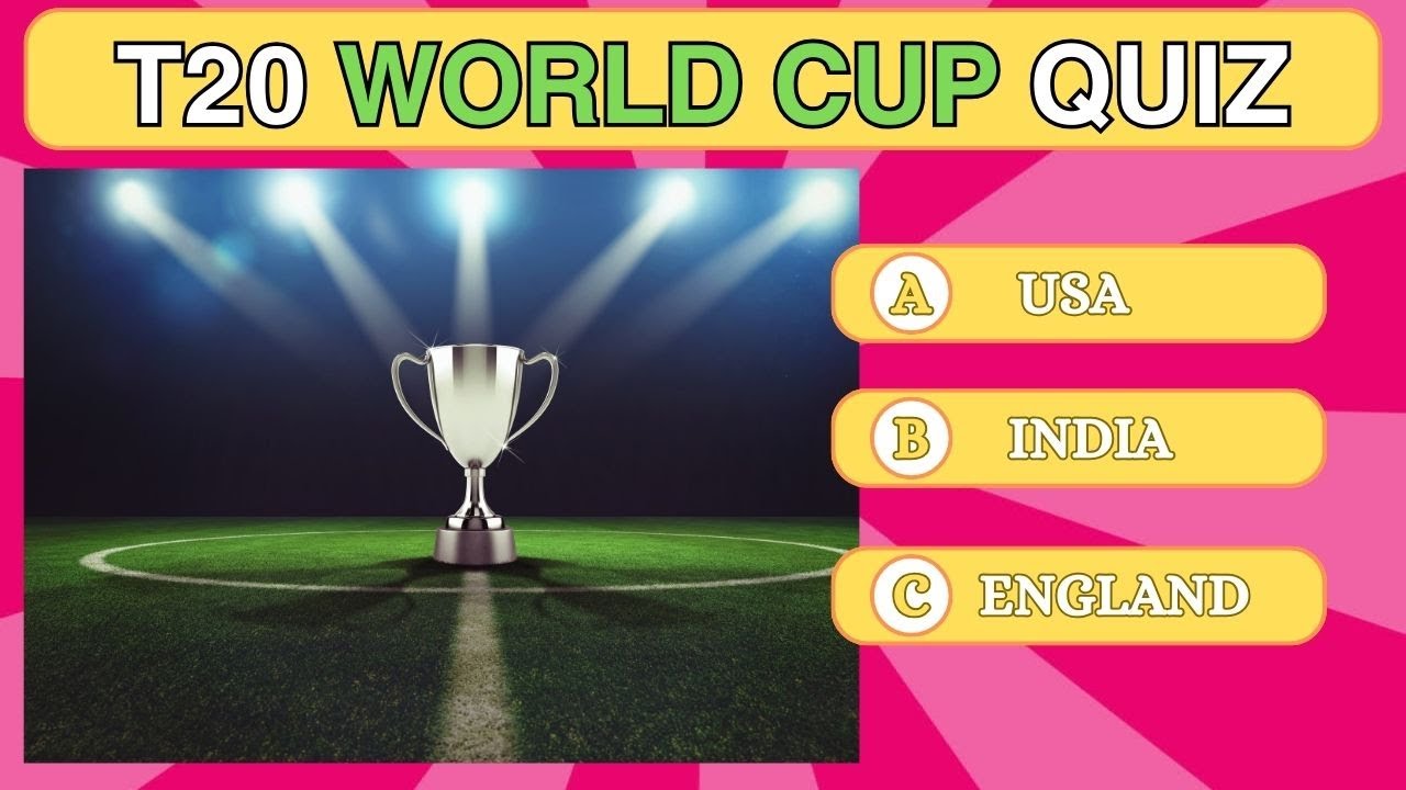 T20 World Cup Quiz | How Much Do You Know T20 Cricket World Cup 2024?
