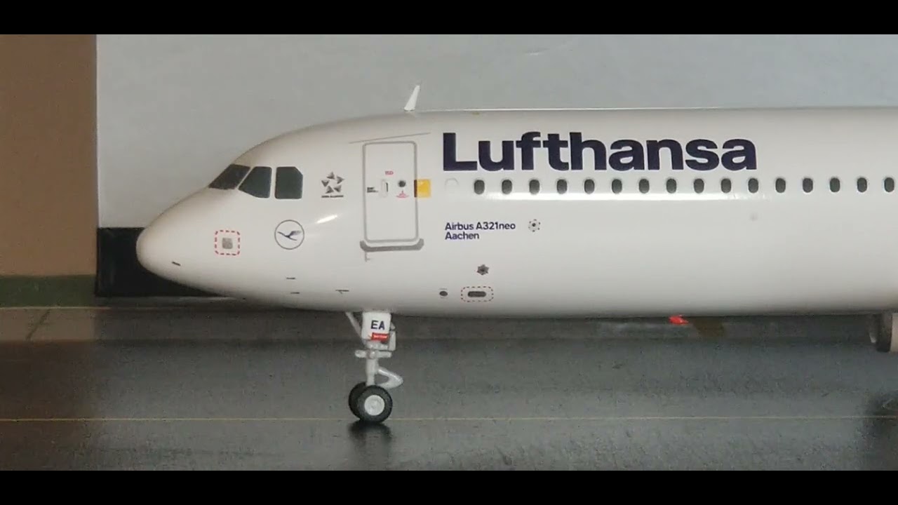 Gemini 200 Lufthansa A321NEO(Current Updated Revised Livery Scheme)Review(FHD)